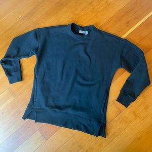 Zella Lux Pocket Sweatshirt, Black, Size S, never worn